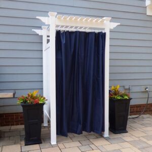 Outdoor Shower Curtain (Quick-Dry)